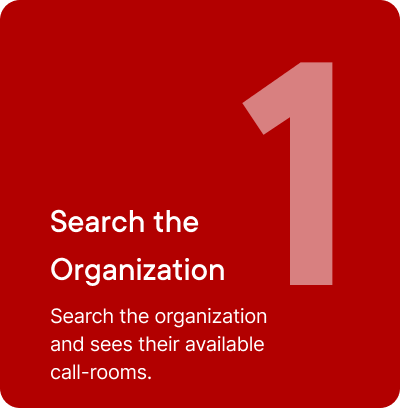 search the organization